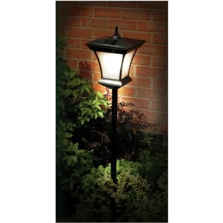 Solar Powered Garden Lamp Post 1.3m 3 Solar Powered Garden Lamp Post 1.3m