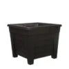 B&M Slate Grey Square Planter 33cm -B and M Shop 247699 grovener square planter1