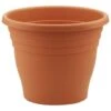 B&M Ascot Round Planter Terra - 35cm -B and M Shop 278270 278271 278272 278274 ascot round planter terra 30cm 35cm 40cm 47cm 3