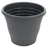 B&M Ascot Round Planter Black 47.5cm -B and M Shop 278284 ascot round planter black 47cm