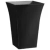 Decorative Deluxe Planter 44cm -B and M Shop 299501 tall modern shiny planter 45cm black