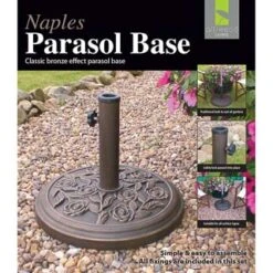 Naples Metal Parasol Base 5 Naples Metal Parasol Base -B and M Shop 306817 Naples Parasol Base 21