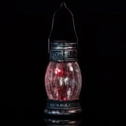 B&M Mining Lantern With Crackle Ball -B and M Shop 306957 miners lantern with crackle ball pewter light on1