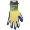 Rolson Latex Coated Gloves - Blue -B and M Shop 318838 rolson latex gloves 4asst med large blue 41