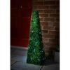 Solar Cone Topiary Tree 82cm -B and M Shop 318883 Cone Light Night Edit
