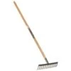 Rolson Ash Wood Garden Rake -B and M Shop 330078 rolson garden rake ash wood1