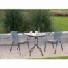 B&M Sorrento Rattan Effect Bistro Set 3pc -B and M Shop 331140 sorrento rattan effect bistro set 3pc1