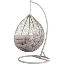 B&M Siena Hanging Egg Chair -B and M Shop 331302 hanging egg chair 2