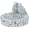 B&M Stone Effect Bird Bath 1 B&M Stone Effect Bird Bath -B and M Shop 331452 stone effect bird bath 21