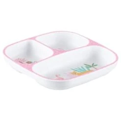 B&M Little Safari Small Kids Platter - Pink -B and M Shop 334213 small kids platter girls 2