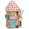 B&M Garden Fairy House Ornament 2 B&M Garden Fairy House Ornament -B and M Shop 342048 fairy with house blue