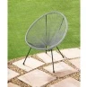 String Garden Chair -B and M Shop 342309 grey hawaii string moon chair