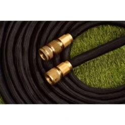 B&M Rolson Heavy Duty Expanding Hose & Gun 75ft -B and M Shop 342805 watering hose gun rolson 75ft 2