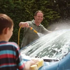 B&M Hozelock Quick Connect Nose Nozzle & Hose Connector 2pk -B and M Shop 344425 hozelock hose nozzle and waterstop connector 2