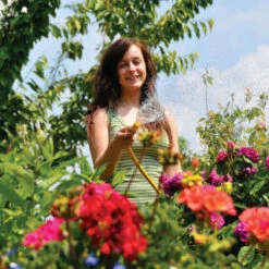 B&M Hozelock Quick Connect Nose Nozzle & Hose Connector 2pk -B and M Shop 344425 hozelock hose nozzle and waterstop connector