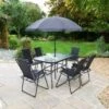 Milano Patio Set 8pc 1 Milano Patio Set 8pc -B and M Shop 353311 milano basic 8pc garden patio set 6 seats