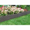Rattan Effect Border Fence 4pk - Brown 2 Rattan Effect Border Fence 4pk - Brown -B and M Shop 353517 4pk rattan effect border brown