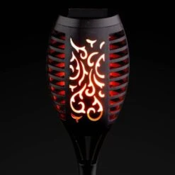 Morocco Solar Light Post 10 Morocco Solar Light Post -B and M Shop 353593 morocco flame effect torch stake 48cm 4