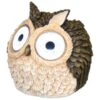 B&M Solar Owl With Light Up Eyes 10cm - Brown 2 B&M Solar Owl With Light Up Eyes 10cm - Brown -B and M Shop 353676 owl with light up big eyes brown