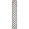 Framed Diamond Trellis - Grey -B and M Shop 353719 framed trellis 180x30cm