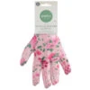 Fashion Nitrile Coated Garden Glove - Floral -B and M Shop 353848 mason and jones fashion latex coated gloves floral