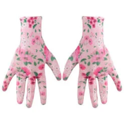 Fashion Nitrile Coated Garden Glove - Floral 6 Fashion Nitrile Coated Garden Glove - Floral -B and M Shop 353848 mason and jones fashion latex coated gloves floral 2
