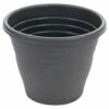 B&M Ascot Round Planter 35cm - Black -B and M Shop 359337 ascot round planter black 35cm