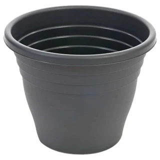 B&M Ascot Round Planter 35cm - Black 3 B&M Ascot Round Planter 35cm - Black