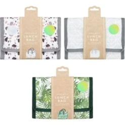 B&M Foldable Lunch Bag - Geo 10 B&M Foldable Lunch Bag - Geo -B and M Shop 360021 foldable lunch bag group 2