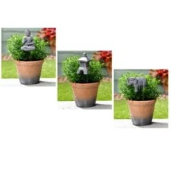 B&M Garden Plant Pot Stick - Pagoda 5 B&M Garden Plant Pot Stick - Pagoda -B and M Shop 366585 garden pot sticks group
