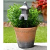 B&M Garden Plant Pot Stick - Pagoda 1 B&M Garden Plant Pot Stick - Pagoda -B and M Shop 366585 garden pot sticks pagoda