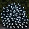 Eveready Solar Powered LED String Lights 80pk - Cool White -B and M Shop 379212 eveready solar powered string lights 80 cool white leds