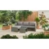 Sorrento Reversible Rattan Effect Corner Sofa Set 2pc -B and M Shop 379294 379446 sorrento reversible rattan corner set