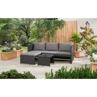 Bali Reversible Rattan Effect Corner Sofa Set 5 Bali Reversible Rattan Effect Corner Sofa Set - Image 3