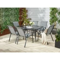 Seville Patio Set 7pc 7 Seville Patio Set 7pc -B and M Shop 379305 379501 seville 7 piece patio set 2