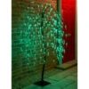 Solar Powered Weeping Willow Tree - Green LED 240 5ft 1 Solar Powered Weeping Willow Tree - Green LED 240 5ft -B and M Shop 379362 5ft solar powered weeping willow tree 240 green leds