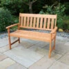 Jakarta Solid Wood Garden Bench -B and M Shop 379397 jakarta solid wood garden bench