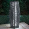 Sorrento Solar Powered Floor Lamp - Grey 69cm -B and M Shop 379427 sorrento solar powered 69cm grey floor lamp warm white led
