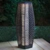 Bali Solar Powered Floor Lamp - Black 69cm 2 Bali Solar Powered Floor Lamp - Black 69cm -B and M Shop 379429 bali solar powered 69cm black floor lamp warm white led