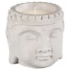 B&M Tranquil Garden Buddha Head Candle -B and M Shop 379515 tranqul garden buddha head candle