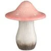 B&M Ceramic Mushroom Ornament - Pink -B and M Shop 379532 ceramic mushroom ornament pink