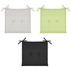 Luxury Seat Pads - Green 2pk -B and M Shop 379539 379624 393560 2pk shower resistant seat pads black