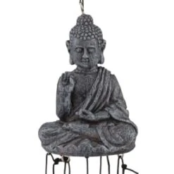 B&M Tranquil Garden Windchime - Buddha 6 B&M Tranquil Garden Windchime - Buddha -B and M Shop 379541 tranquil garden buddha windchime 2