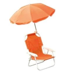 B&M Kids Parasol Chair - Orange -B and M Shop 379678 kids parasol chair orange