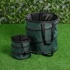 B&M Heavy Duty Pop-up Garden Bins - Green 1 B&M Heavy Duty Pop-up Garden Bins - Green -B and M Shop 379938 2 pack pop up gardening bins green