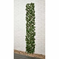 Expanding Artificial Ivy Leaf Trellis 180 X 30cm -B and M Shop 379969 expanding ivy leaf trellis 180x30cm