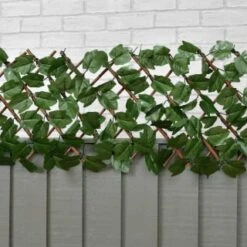 Expanding Artificial Ivy Leaf Trellis 180 X 30cm -B and M Shop 379969 expanding ivy leaf trellis 180x30cm 3
