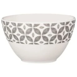 B&M Urban Print Dip Bowl - White