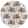 B&M Urban Print Plate - Palm Trees -B and M Shop 381316 urban print plate palm trees