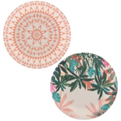 B&M Bloom Print Plate - Orange -B and M Shop 381319 bloom print plate main